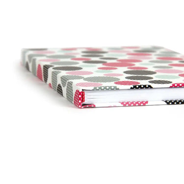 D-7747 B6 Lined Paper Notebook Colorful Dots